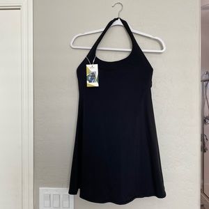 Halara Black “in my feels” workout dress